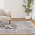Bohemian Paradise Vintage Medalion Grey Rug - Pattern 08 - Floorsome - Rug - BOHE16008GREY - Rug