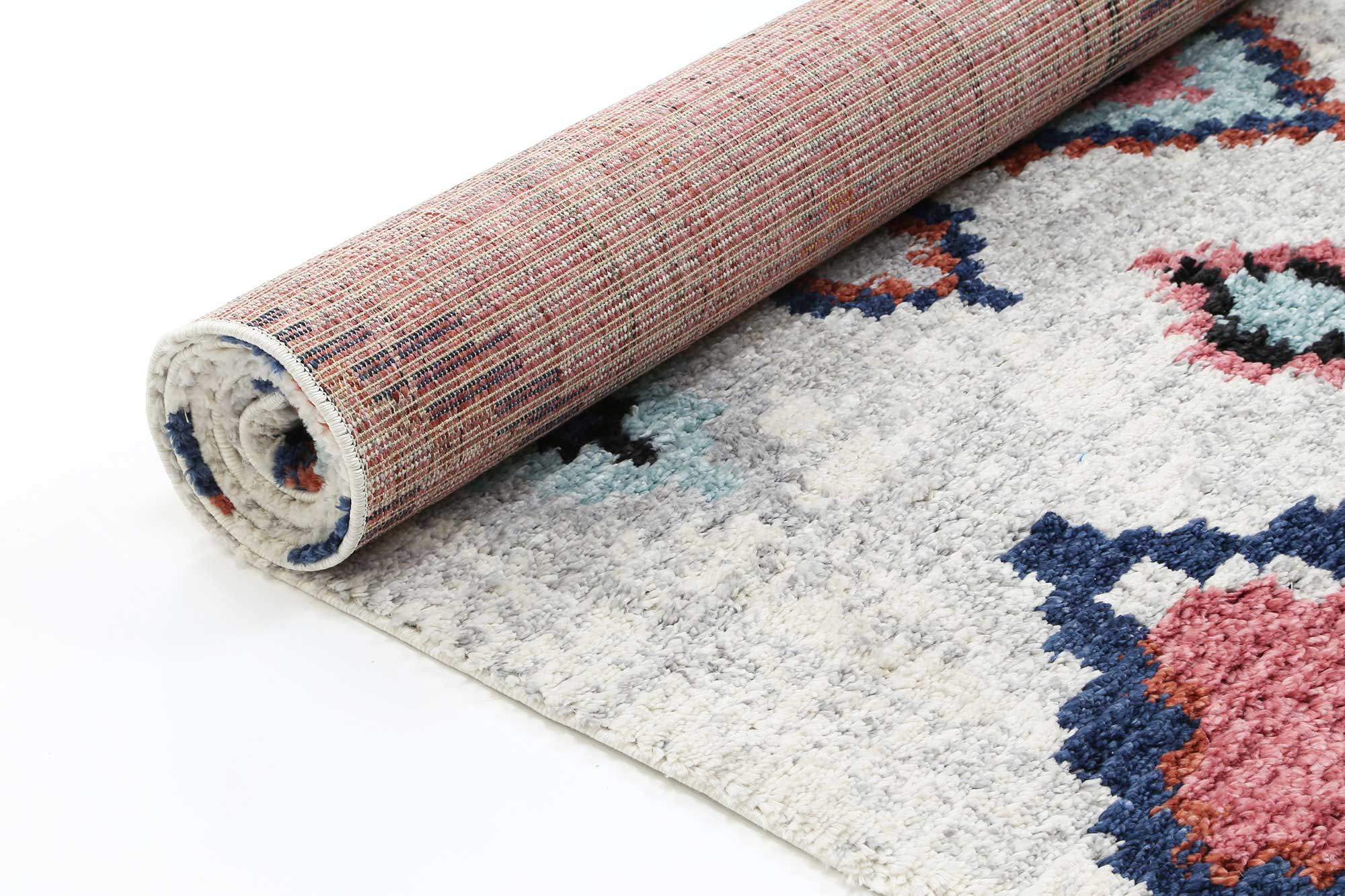 Boho Moroccan Agadir White Rug - Floorsome - Modern - MODA080Z040WHIT - Modern