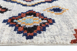 Boho Moroccan Agadir White Rug - Floorsome - Modern