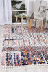 Boho Moroccan Fes Silver Pink Rug - Floorsome - Modern - MODA080Y806LGR - Modern