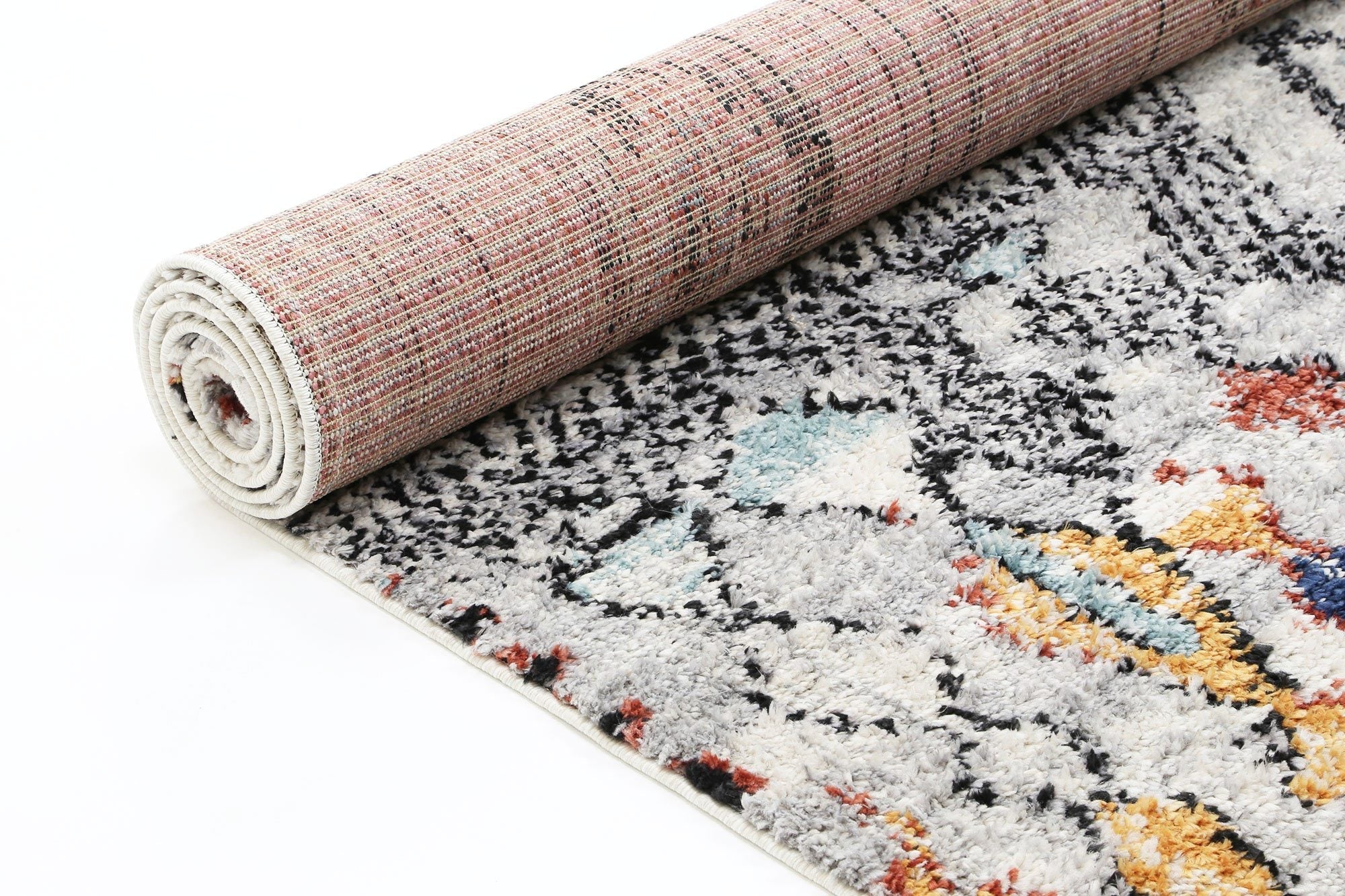 Boho Moroccan Meknes Silver Rug - Floorsome - Modern - MODA080Y805LGR - Modern