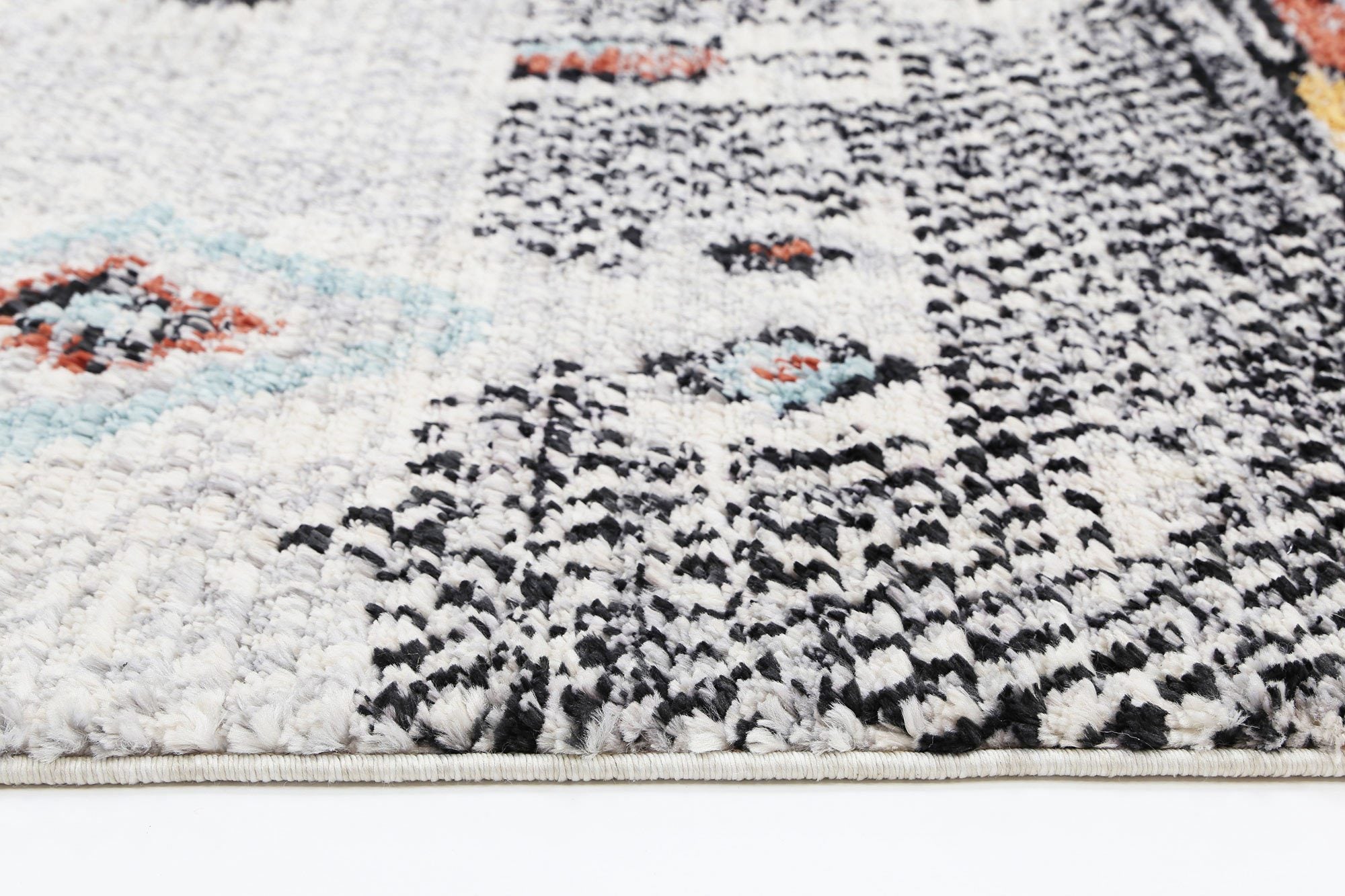 Boho Moroccan Meknes Silver Rug - Floorsome - Modern - MODA080Y805LGR - Modern
