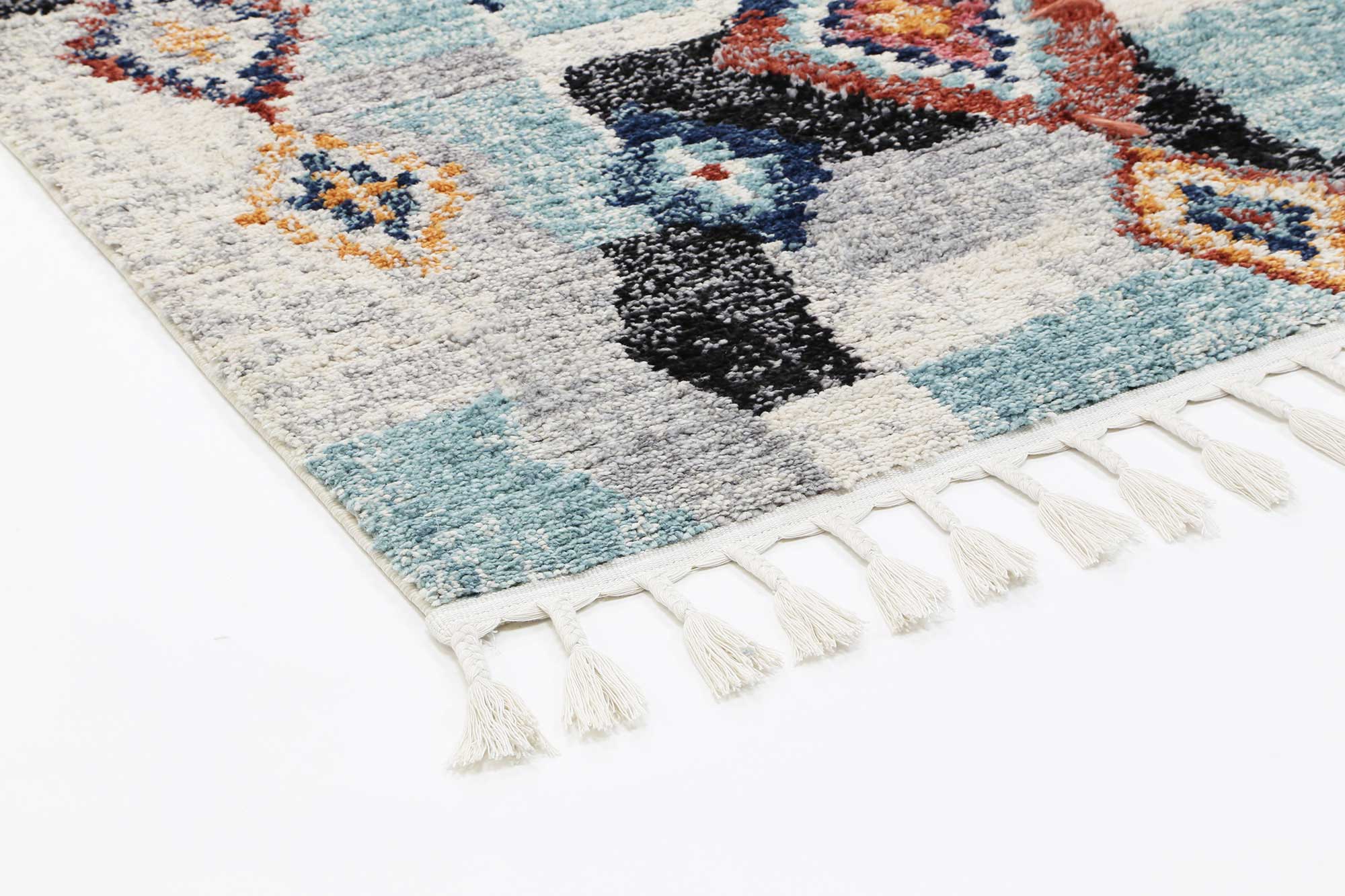 Boho Moroccan Zagora Multi Rug - Floorsome - Modern - MODA080Z046LBL - Modern