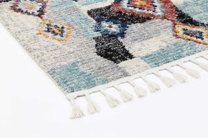 Boho Moroccan Zagora Multi Rug - Floorsome - Modern