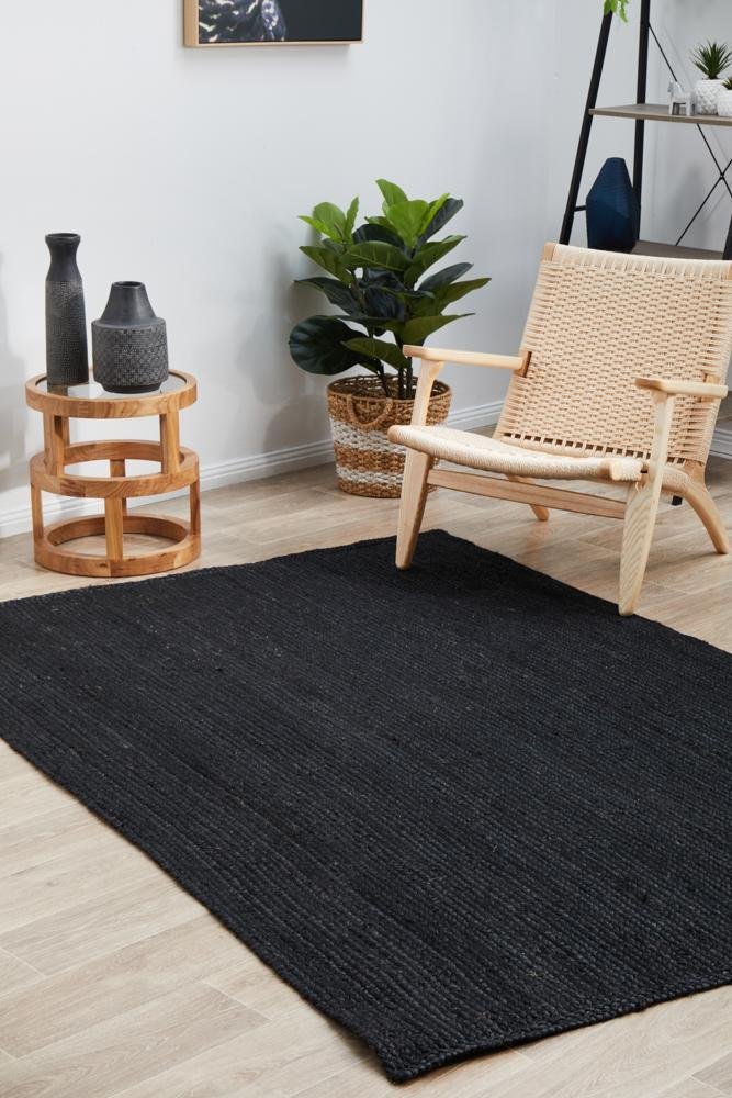 Bondi Black Rug - Floorsome - BONDI COLLECTION - BDI - BLK - 220X150 - BONDI COLLECTION