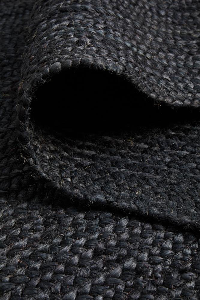Bondi Black Runner Rug - Floorsome - BONDI COLLECTION - BDI - BLK - 300X80 - BONDI COLLECTION