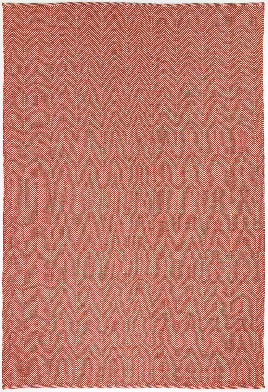 Bondi Chevron Tamarind and White Rug - Floorsome - Modern Rugs - BOND200CHEVTAM - Modern Rugs
