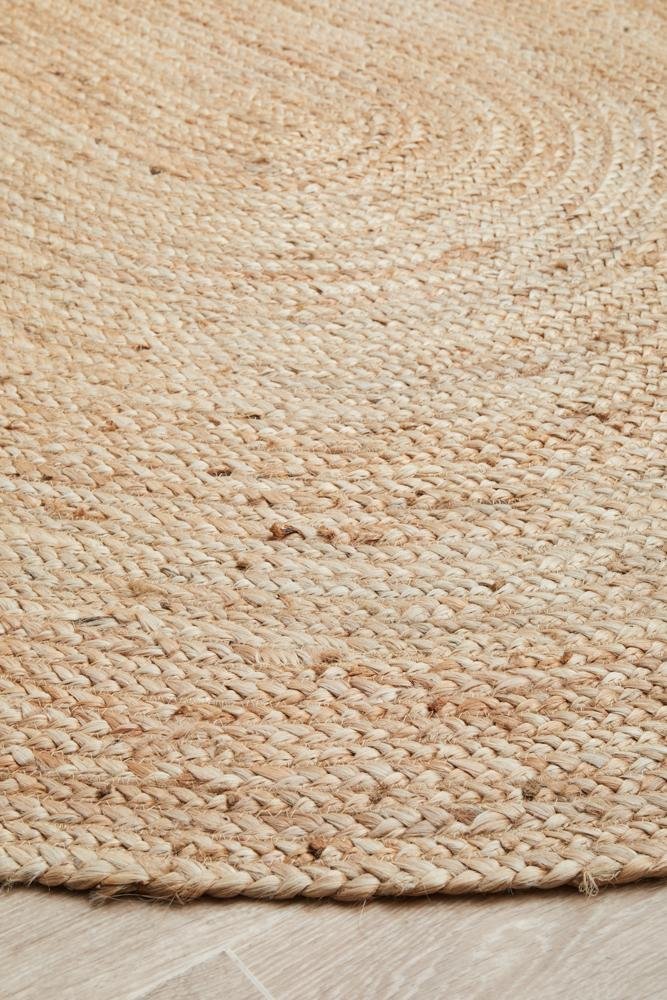 Bondi Natural Oval Rug - Floorsome - BONDI COLLECTION - BDI - NAT - OVL - 220X150 - BONDI COLLECTION