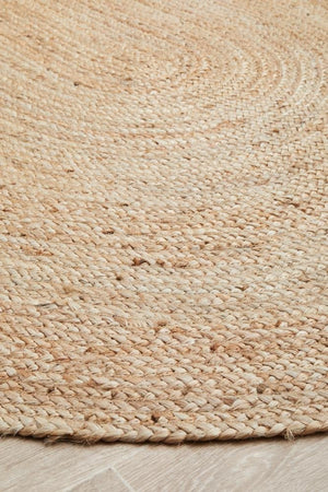 Bondi Natural Oval Rug - Floorsome - BONDI COLLECTION