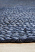 Bondi Navy Oval Rug - Floorsome - BONDI COLLECTION - BDI - NVY - OVL - 220X150 - BONDI COLLECTION