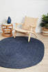 Bondi Navy Oval Rug - Floorsome - BONDI COLLECTION - BDI - NVY - OVL - 220X150 - BONDI COLLECTION