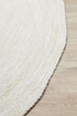 Bondi White Oval Rug - Floorsome - BONDI COLLECTION - BDI - WHT - OVL - 220X150 - BONDI COLLECTION