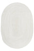 Bondi White Oval Rug - Floorsome - BONDI COLLECTION - BDI - WHT - OVL - 220X150 - BONDI COLLECTION