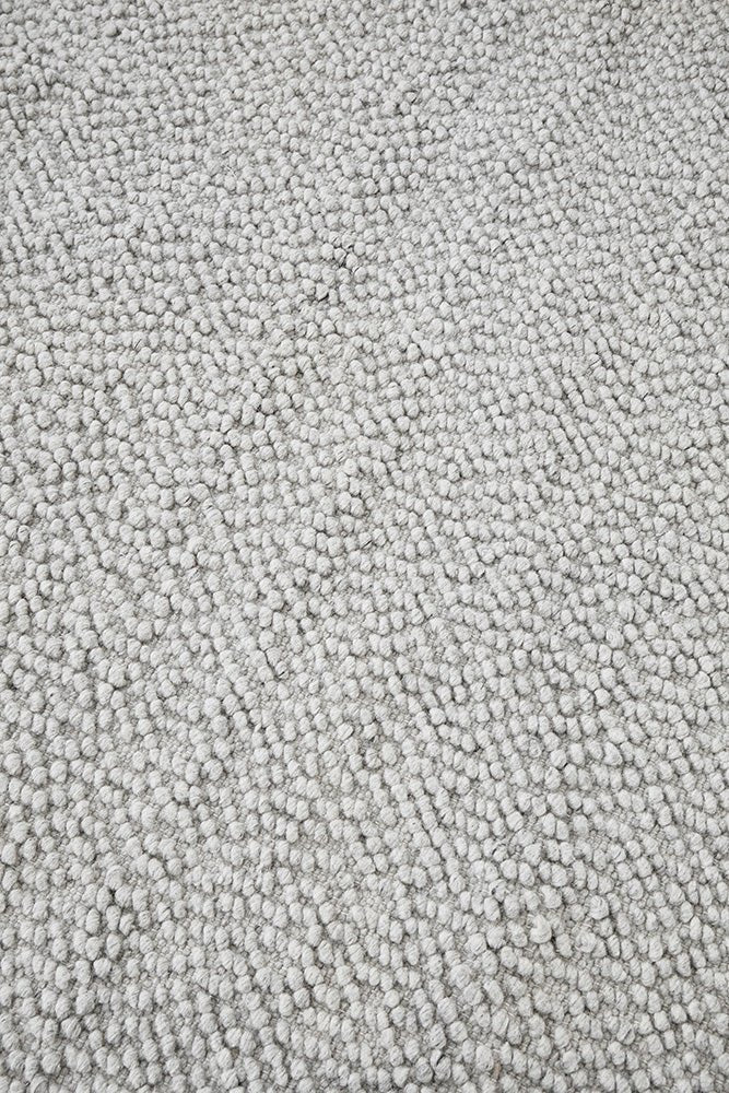 Boucle Grey Rug - Floorsome - Boucle Collection - BOUCLE - GREY - 225X155 - Boucle Collection