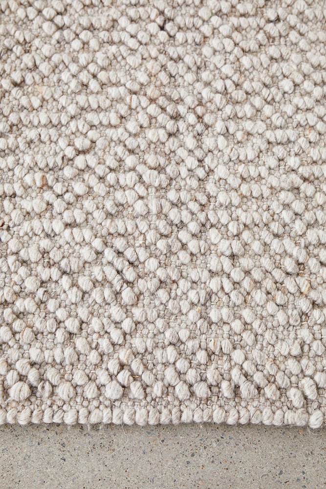 Boucle Natural Rug - Floorsome - Boucle Collection - BOUCLE - NAT - 225X155 - Boucle Collection