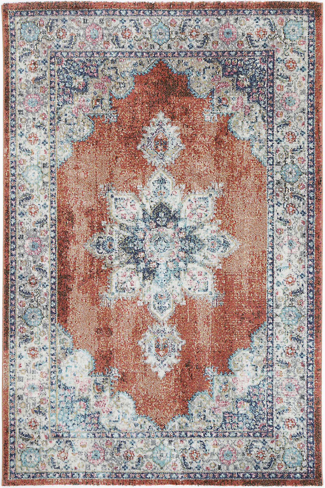 Brentwood Transitional Rust Rug - Floorsome - Rug - SALS80320295020 - Rug