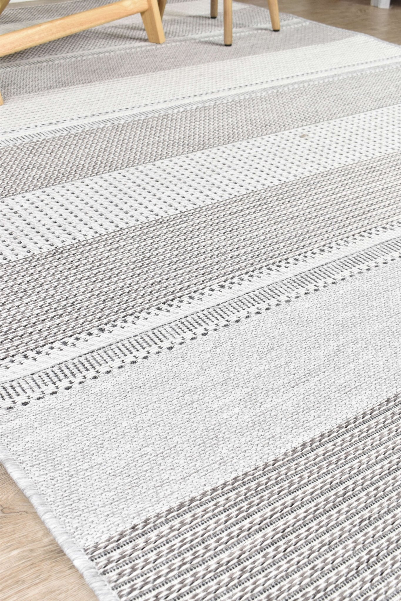 Brighton 98037 3057 Grey Rug - Floorsome - INDOOR/OUTDOOR - BRIGHTON - 98037 - 3057 - 160X230 - INDOOR/OUTDOOR