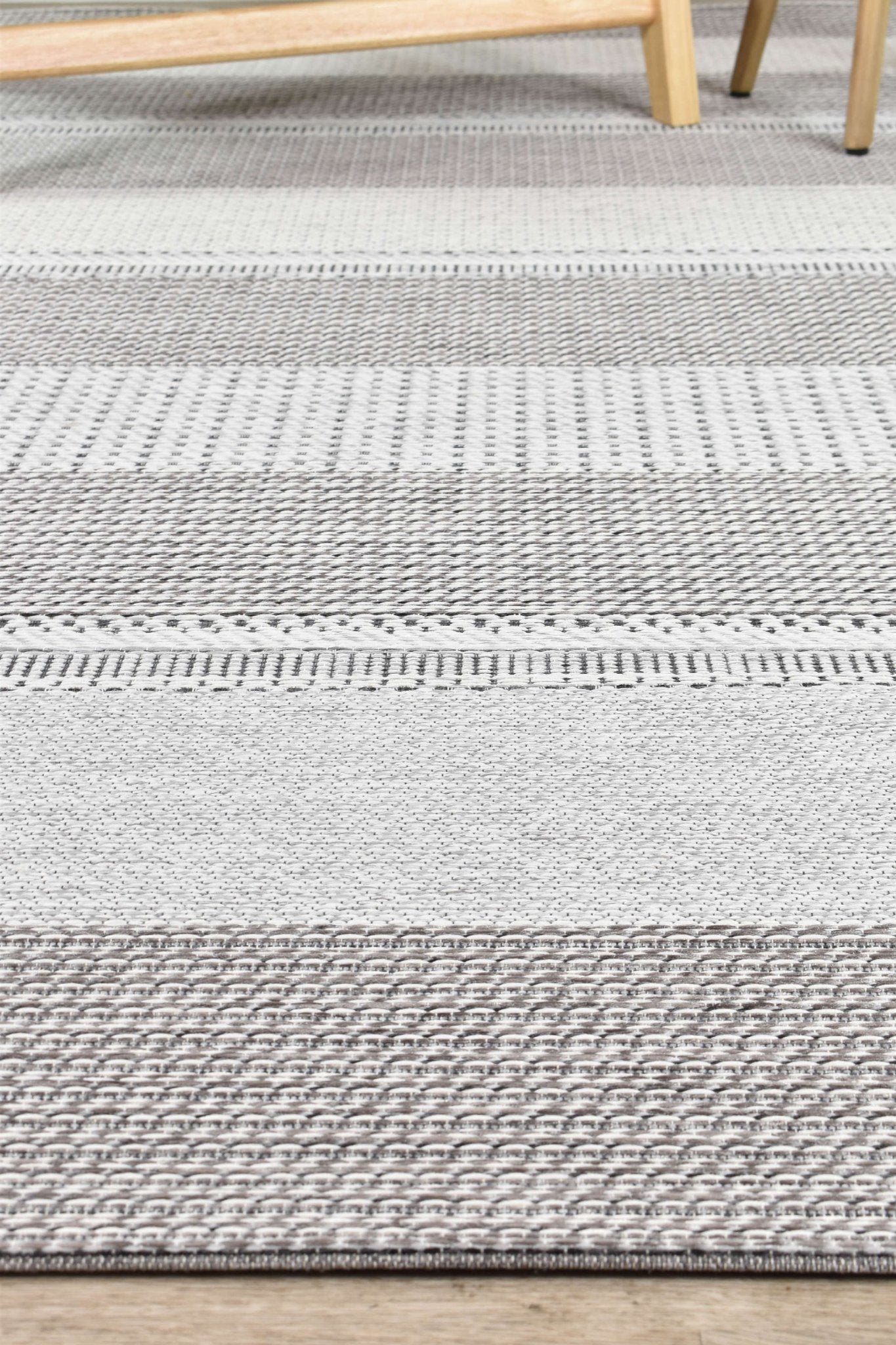 Brighton 98037 3057 Grey Rug - Floorsome - INDOOR/OUTDOOR - BRIGHTON - 98037 - 3057 - 160X230 - INDOOR/OUTDOOR