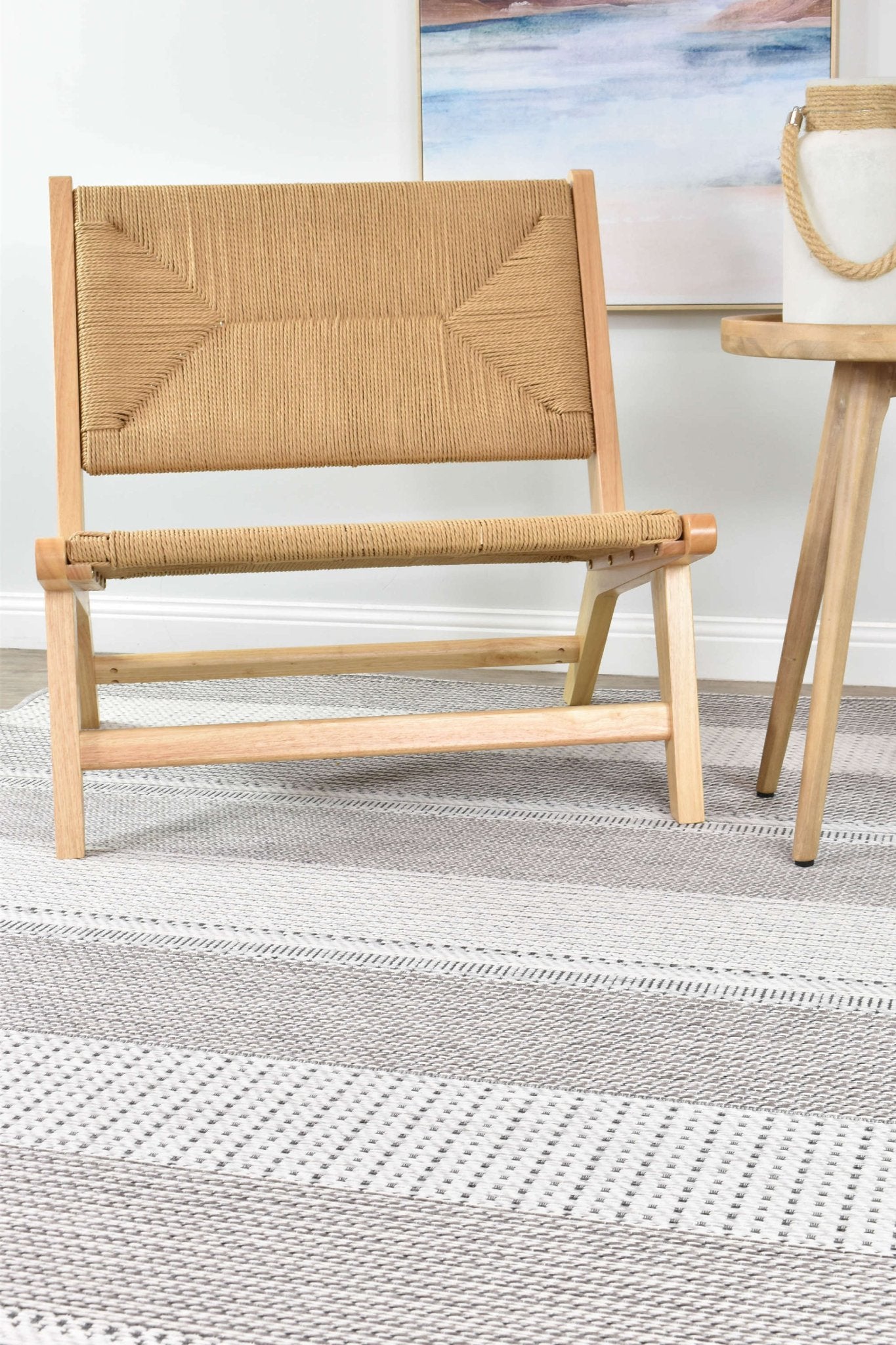 Brighton 98037 3057 Grey Rug - Floorsome - INDOOR/OUTDOOR - BRIGHTON - 98037 - 3057 - 160X230 - INDOOR/OUTDOOR