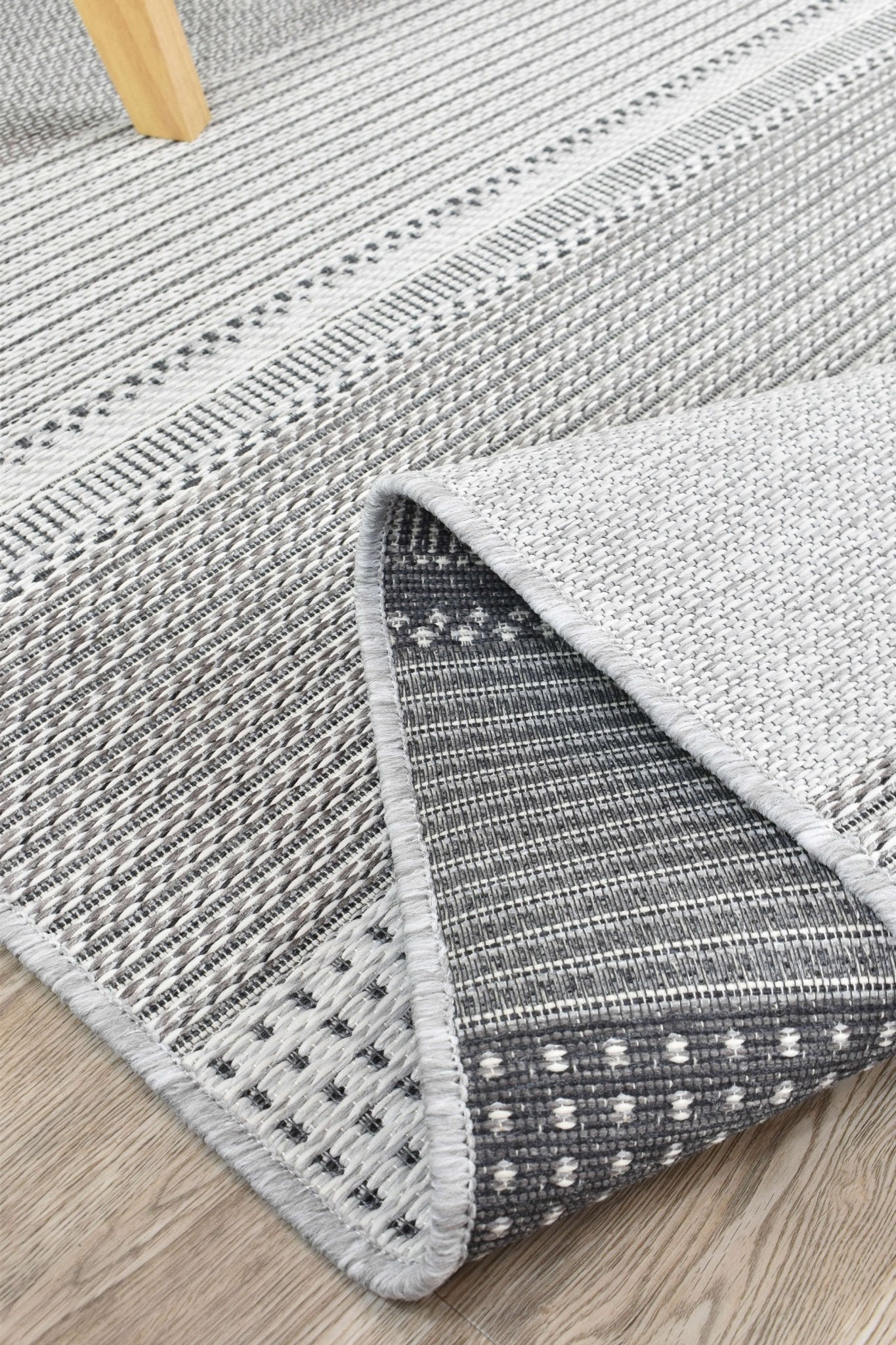 Brighton 98037 3057 Grey Rug - Floorsome - INDOOR/OUTDOOR - BRIGHTON - 98037 - 3057 - 160X230 - INDOOR/OUTDOOR