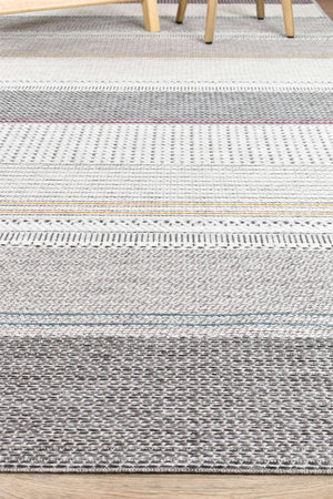 Brighton 98037 9010 Grey Multi Rug - Floorsome - INDOOR/OUTDOOR