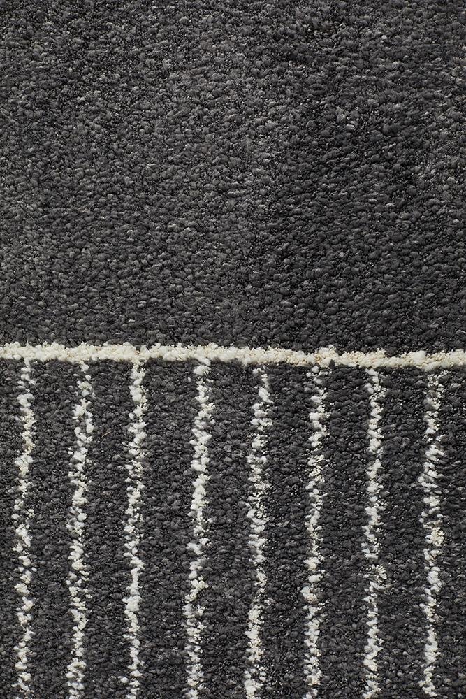 Broadway Florence Modern Charcoal Rug - Floorsome - Modern - BRD - 935 - CHAR - 230X160 - Modern