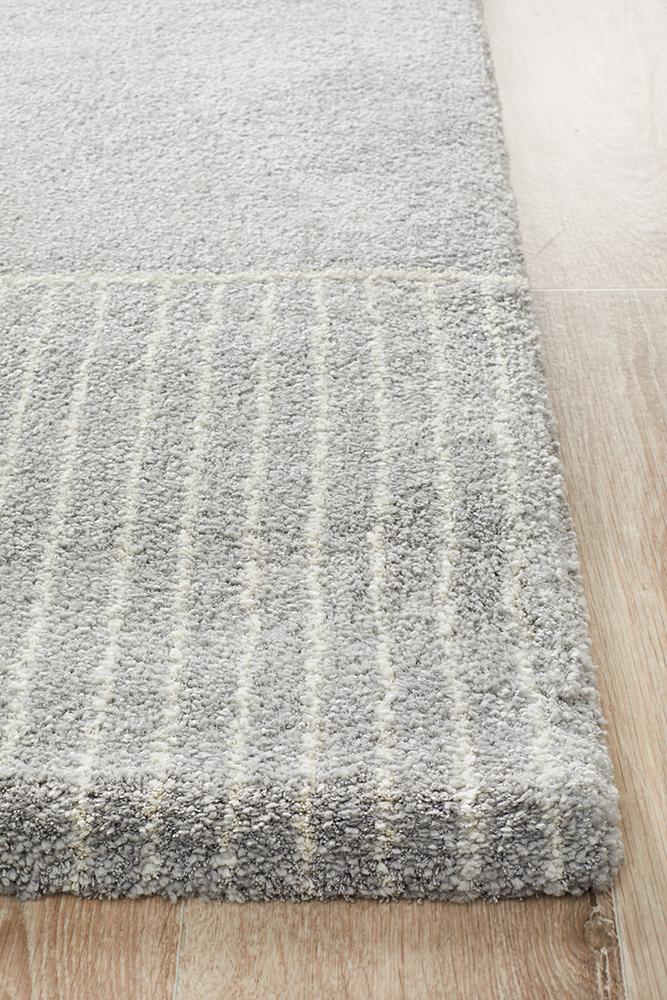 Broadway Florence Modern Silver Rug - Floorsome - Modern - BRD - 935 - SIL - 230X160 - Modern
