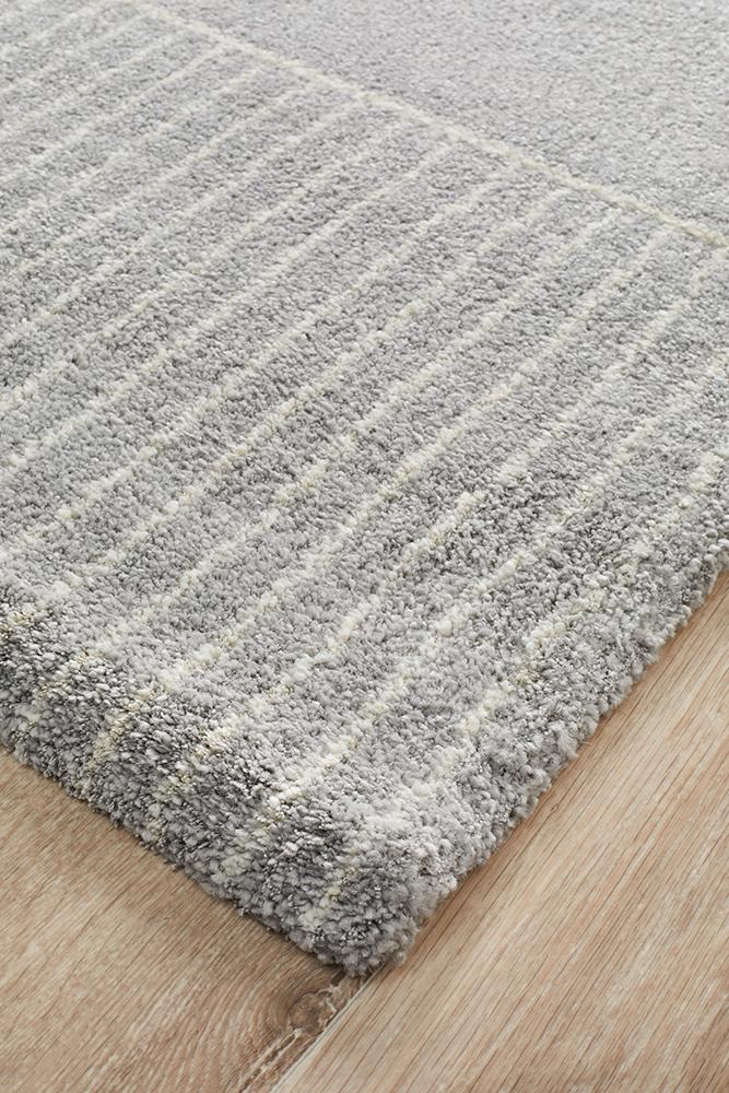 Broadway Florence Modern Silver Rug - Floorsome - Modern - BRD - 935 - SIL - 230X160 - Modern