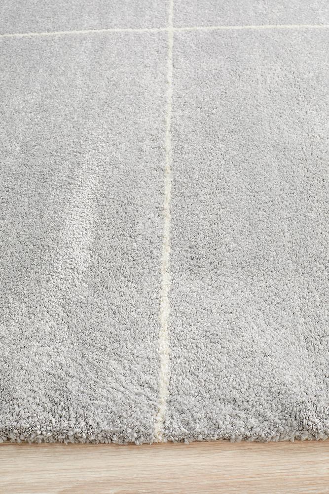 Broadway Florence Modern Silver Rug - Floorsome - Modern - BRD - 935 - SIL - 230X160 - Modern