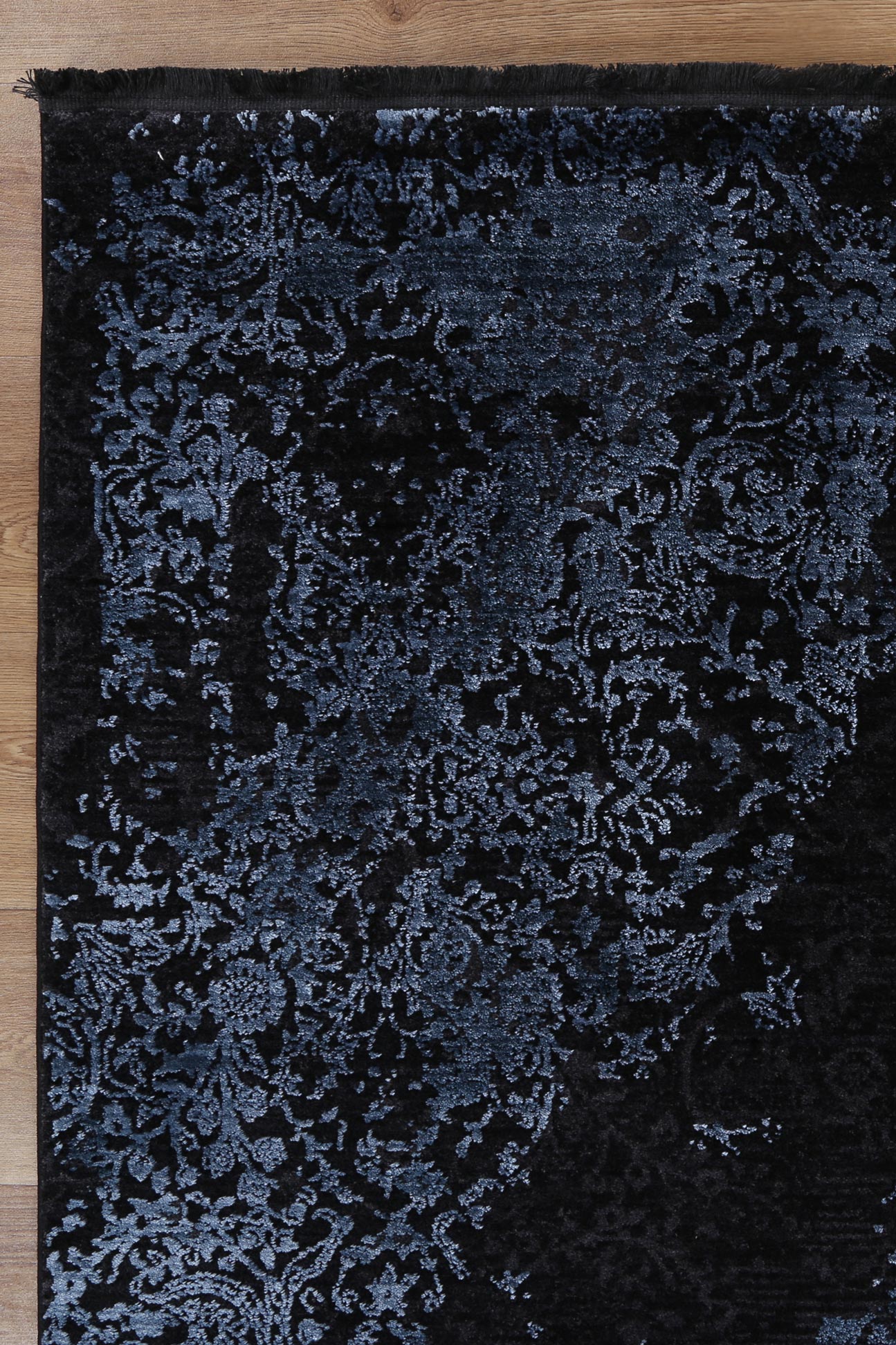 Brooklyn Distressed Medallion Blue Rug - Floorsome - Area Rug - BROO120400BLUE - Area Rug
