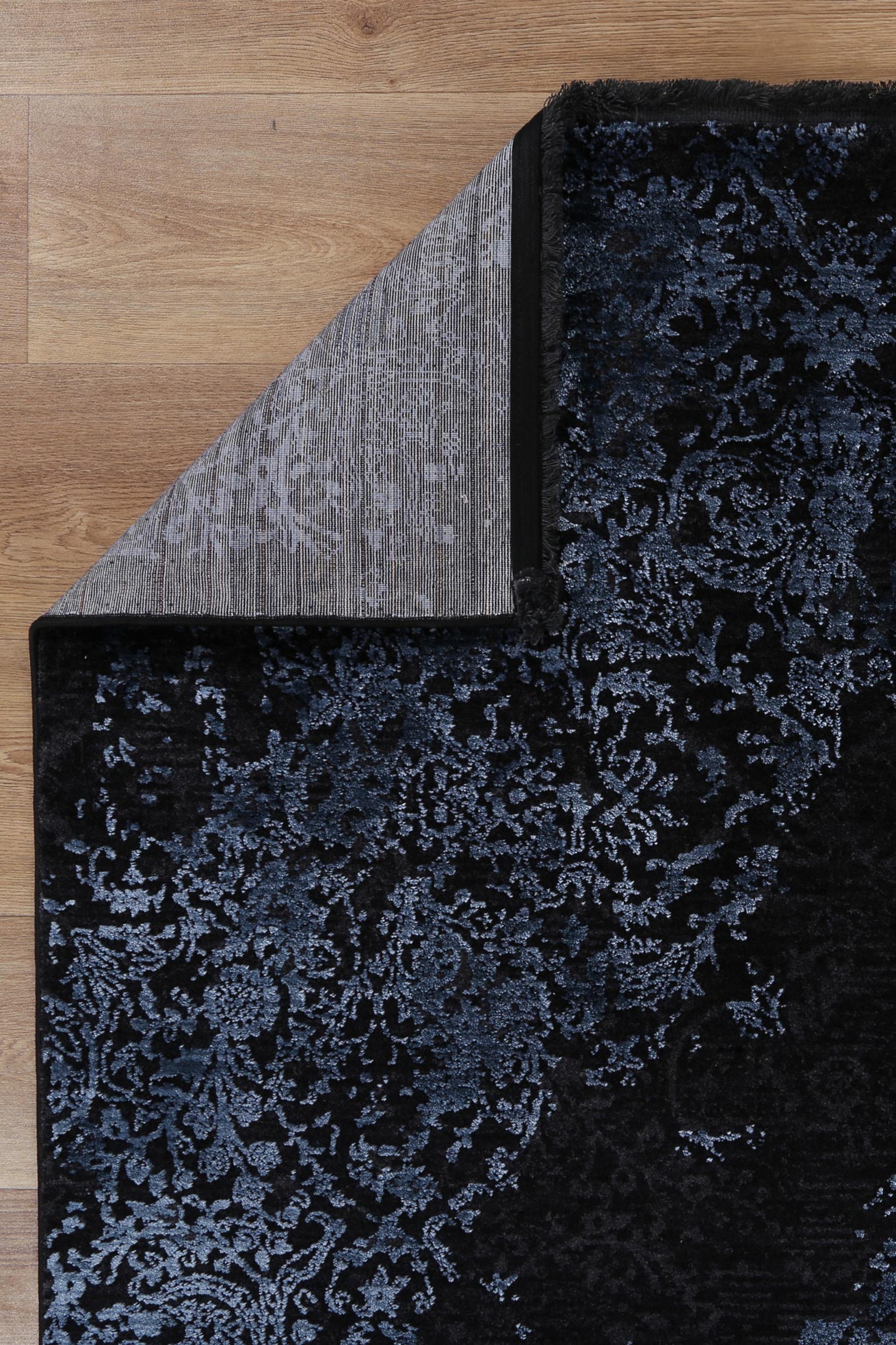 Brooklyn Distressed Medallion Blue Rug - Floorsome - Area Rug - BROO120400BLUE - Area Rug