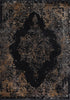 Brooklyn Distressed Medallion Gold Rug - Floorsome - Area Rug - BROO120400GOLD - Area Rug