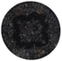 Brooklyn Distressed Medallion Pewter Round Rug - Floorsome - Area Rug - BROO20R400PEWT - Area Rug