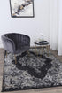 Brooklyn Distressed Medallion Pewter Rug - Floorsome - Area Rug - BROO120400PEWT - Area Rug