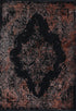Brooklyn Distressed Medallion Rust Rug - Floorsome - Area Rug - BROO120400COPP - Area Rug
