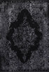 Brooklyn Distressed Medallion Silver Rug - Floorsome - Area Rug - BROO120400SILV - Area Rug