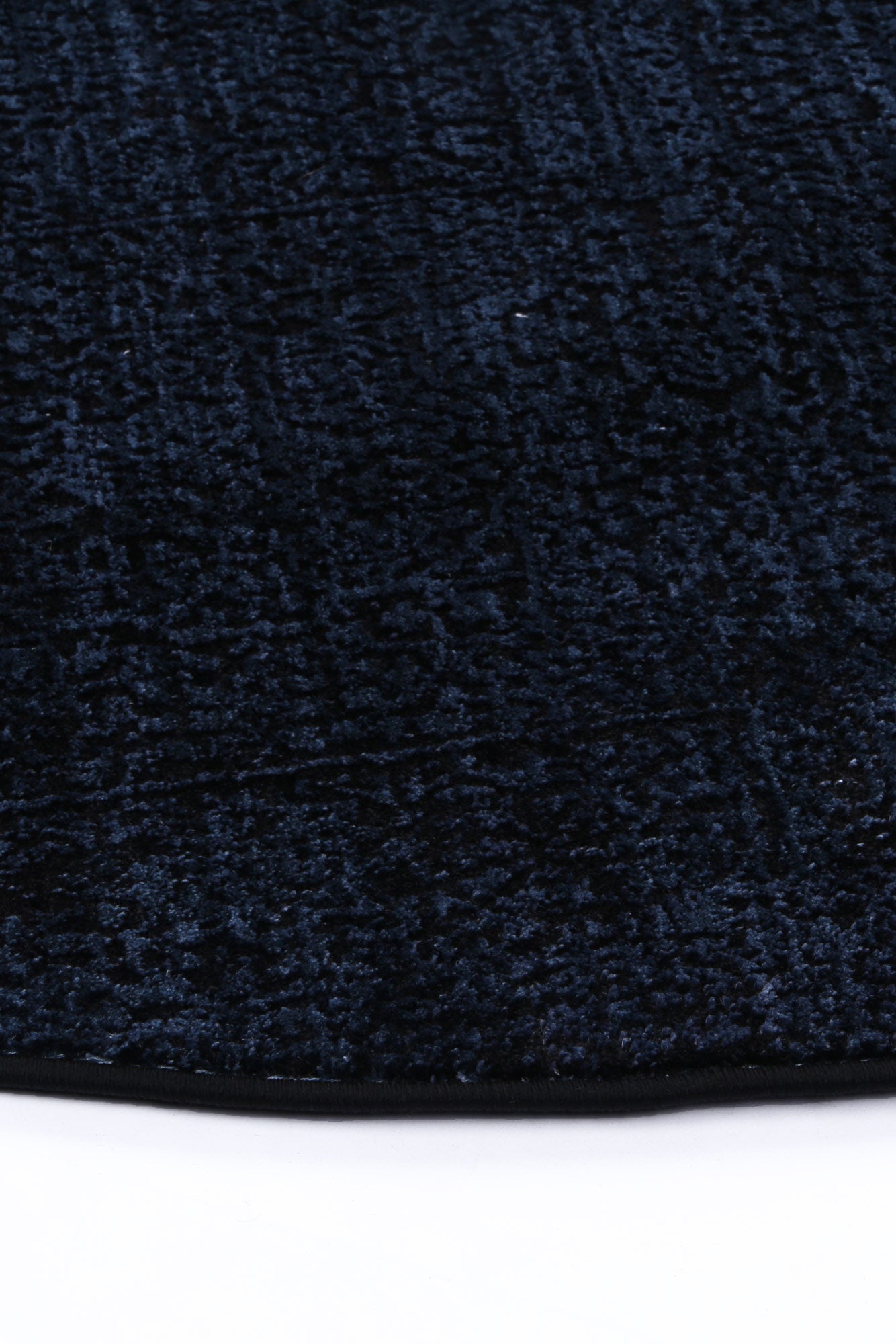 Brooklyn Distressed Oriental Blue Round Rug - Floorsome - Area Rug - BROO20R100BLUE - Area Rug
