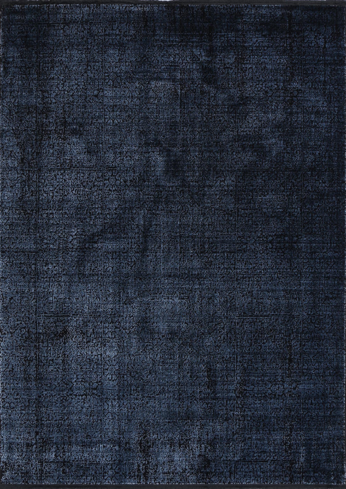 Brooklyn Distressed Oriental Blue Rug - Floorsome - Area Rug - BROO120100BLUE - Area Rug