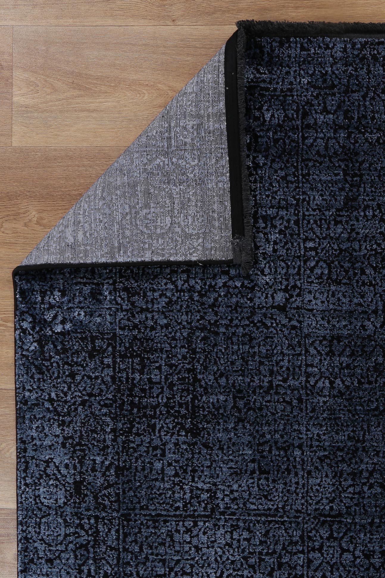 Brooklyn Distressed Oriental Blue Rug - Floorsome - Area Rug - BROO120100BLUE - Area Rug