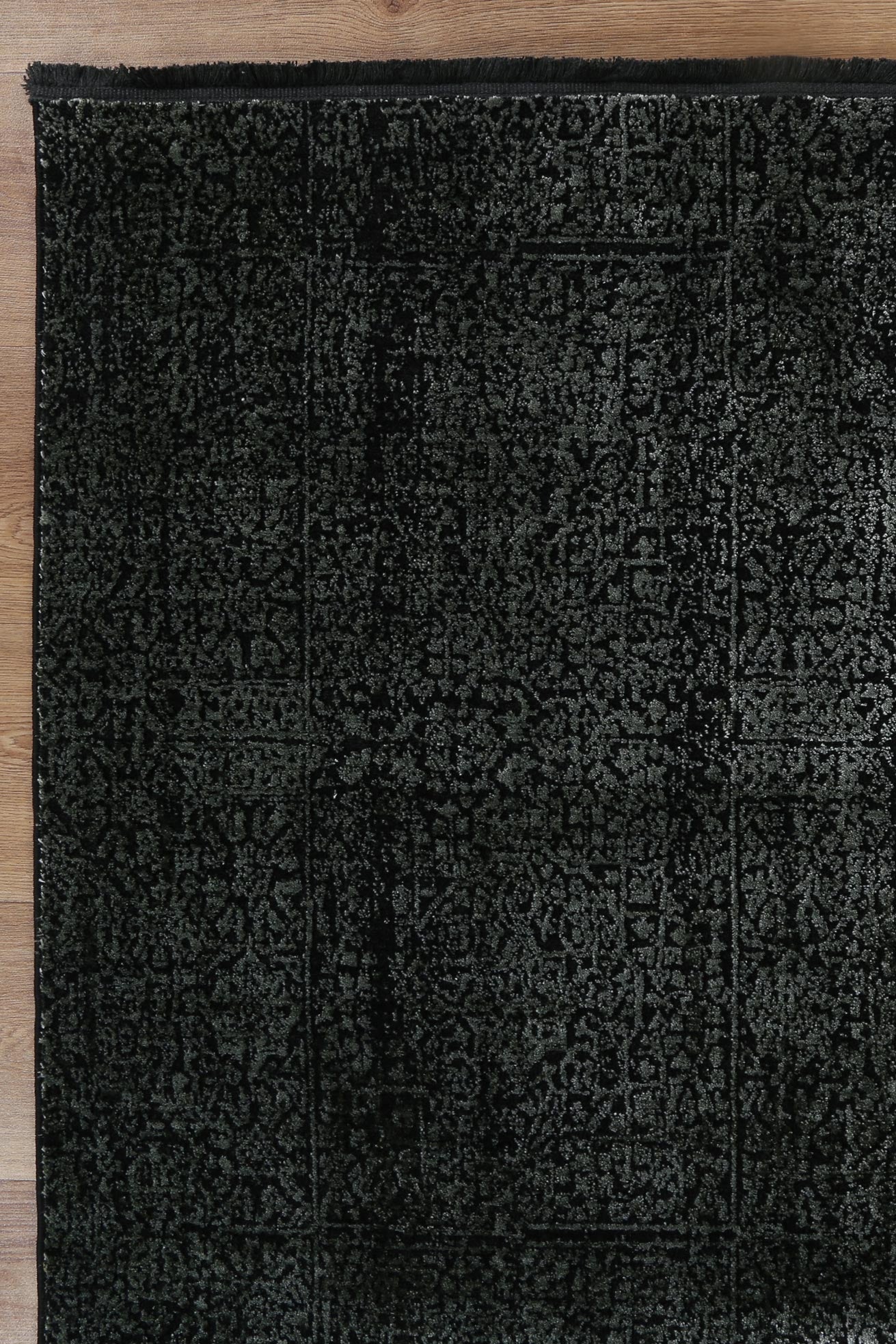 Brooklyn Distressed Oriental Emerald Green Rug - Floorsome - Area Rug - BROO120100EMER - Area Rug