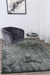 Brooklyn Distressed Oriental Emerald Green Rug - Floorsome - Area Rug - BROO120100EMER - Area Rug