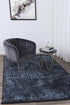 Brooklyn Intricate Floral Blue Rug - Floorsome - Area Rug - BROO120200BLUE - Area Rug