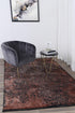 Brooklyn Intricate Floral Rust Rug - Floorsome - Area Rug - BROO120200COPP - Area Rug