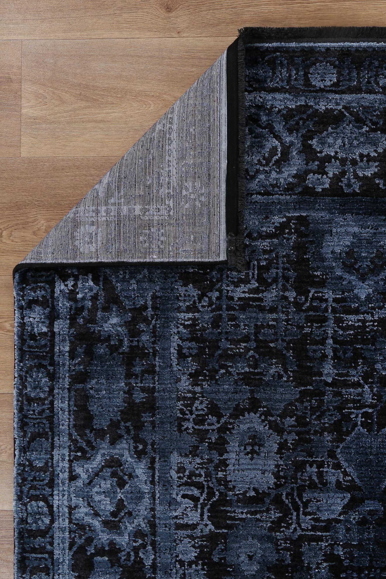 Brooklyn Vintage Oriental Blue Rug - Floorsome - Area Rug - BROO120300BLUE - Area Rug