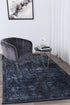 Brooklyn Vintage Oriental Blue Rug - Floorsome - Area Rug - BROO120300BLUE - Area Rug