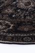 Brooklyn Vintage Oriental Pewter Round Rug - Floorsome - Area Rug - BROO20R300PEWT - Area Rug