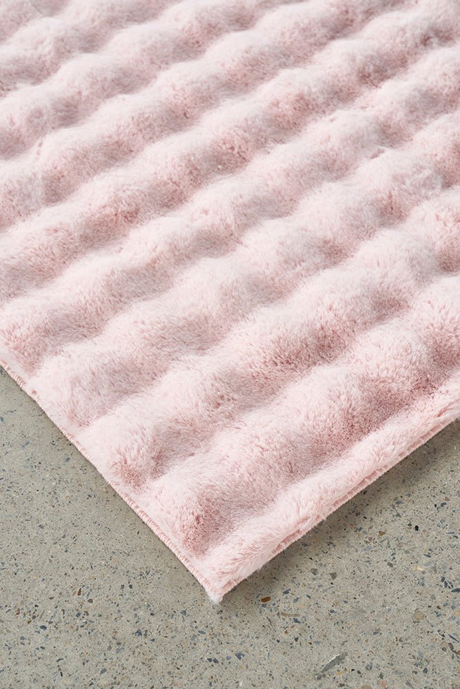 Bubble Blush - Machine Washable Rug - Floorsome - Bubble - Machine Washable Rugs - BUB - BLUSH - 140X70 - Bubble - Machine Washable Rugs
