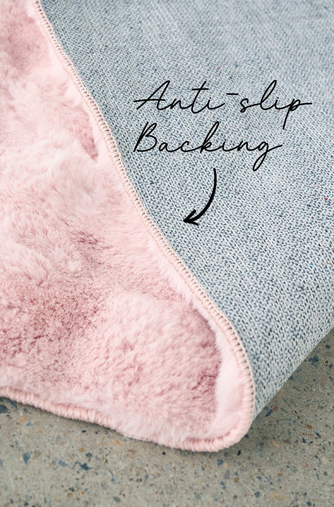 Bubble Blush - Machine Washable Rug - Floorsome - Bubble - Machine Washable Rugs - BUB - BLUSH - 140X70 - Bubble - Machine Washable Rugs