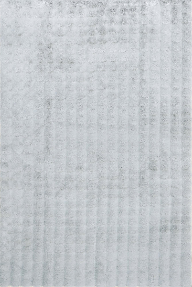 Bubble Silver - Machine Washable Rug - Floorsome - Bubble - Machine Washable Rugs