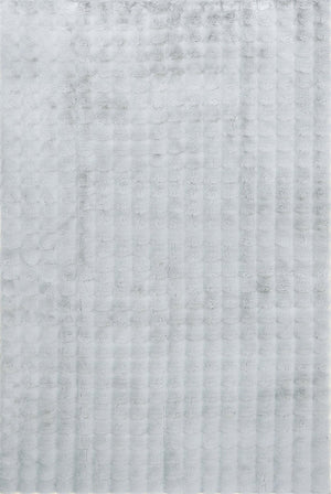 Bubble Silver - Machine Washable Rug - Floorsome - Bubble - Machine Washable Rugs